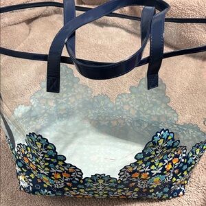 Vera Bradley clear beach bag